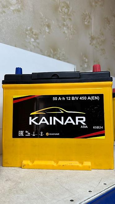 Автомобильный аккумулятор KAINAR ASIA 65B24 - Емкость: 50 А·ч -