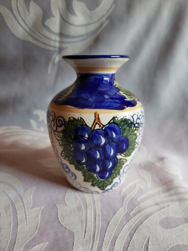 Ostali kućni dekor: Vazica nova dipinto amano,italijanska rucno oslikana iz 70ih. Vaza — 1