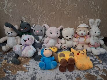 детские машинки на пульте управления: Продаю мягкие игрушки