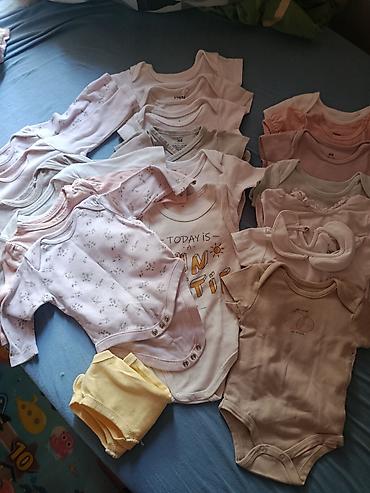 Ostala dečija odeća: Paket stvari za bebu veličina 62 Bodi kratak rukav 13 komada Bodi — 8