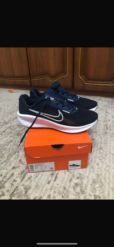 найк наски: Мужские кроссовки, 43, Nike, Новый, цвет - Синий, Самовывоз
