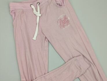 spodnie białe dresowe: Sweatpants, S (EU 36), condition - Good