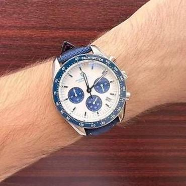 Ručni satovi: PAGANI DESIGN PD-1701 -Plava- Omega Speedmaster Moonwatch Potpuno nov — 11