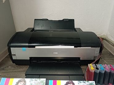 шнур от ноутбука: Epson 1410 А3+ 6 цветный принтер, в полном обслуженом состоянии