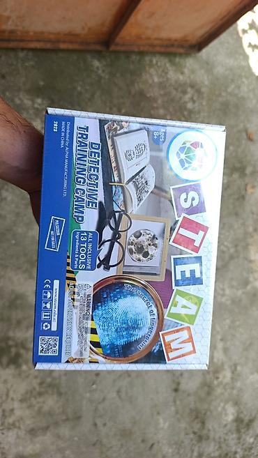 usaq ucun mekteb cantalari: STEM Detective Training Camp uşaq təlim dəsti Uşaqlar üçün nəzərdə — 1