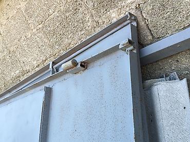 darvaza aksesuarlari: Metaldan sürgülü darvaza komplekti - Material: qalın metaldan — 2