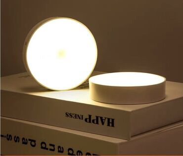 Осветительные приборы: Светильник лампочка с датчиком движения. Работает Без электричества