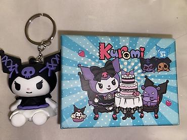 kəllə: Kuromi açarlıq fiquru + qutusu 5 m brelok - Brend/obraz: Sanrio – — 1
