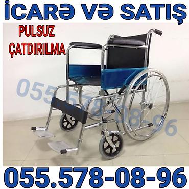Инвалидные коляски: İcarə və satış üçün əlil arabası - Yüngül və dayanıqlı metal — 1