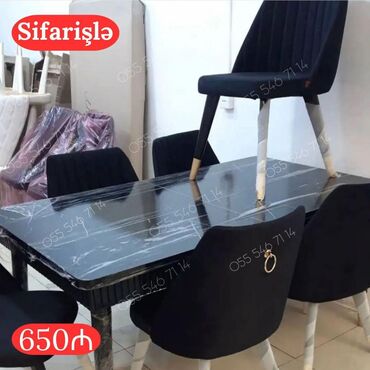 Dolablar: Qonaq otağı üçün, Yeni, 6 stul