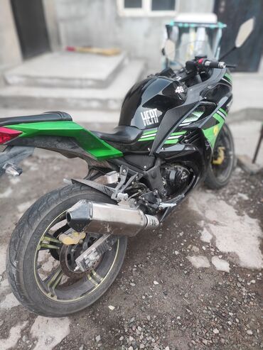 матасыкл: Спортбайк Kawasaki, 250 куб. см, Бензин, Чоңдор үчүн, Колдонулган