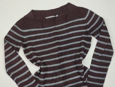 eleganckie brązowa bluzki: Sweter, H&M, S, stan - Bardzo dobry