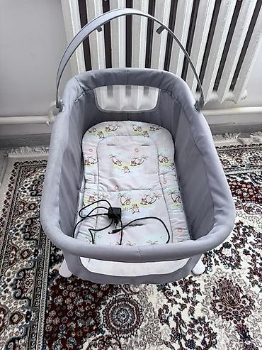 вязаная люлька: Электронная колыбель-люлька Ining Baby + автолюлька-переноска — 1