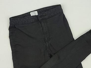 jeansy straight pull and bear: Denim, Jeansy damskie, rozmiar S — 1