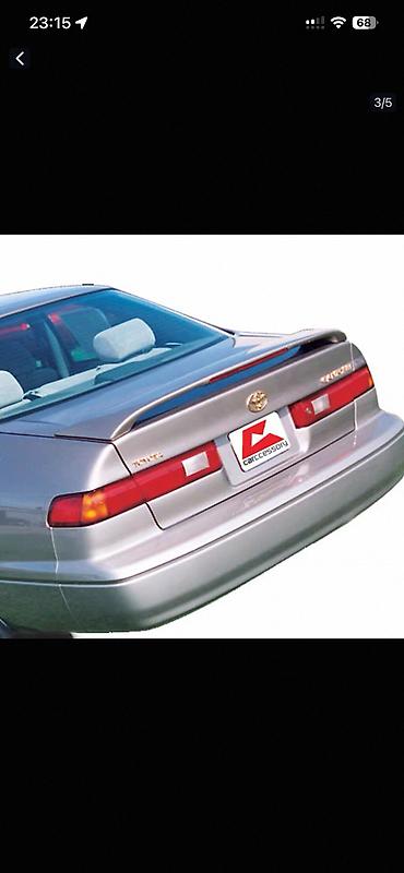 Спойлеры: Задний спойлер Toyota 1998 г., Новый, Оригинал — 1