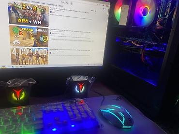 игровой пк комплект: Компьютер, ядер - 8, ОЗУ 16 ГБ, Игровой, Новый, Intel Core i7, AMD Radeon RX 580, SSD — 4