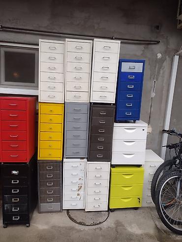 Ostali alati i mašine: Metalni fiokar/ ormarići sa fiokama - Dimenzije visina 66,5 cm — 6