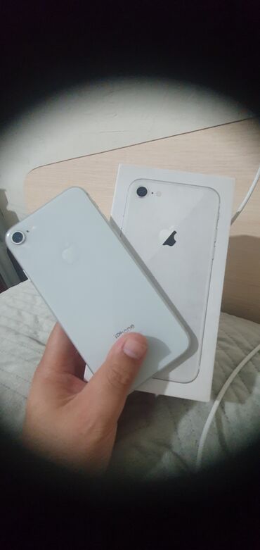 мульти сплит система бишкек: IPhone 8, 64 ГБ, Күмүш, Куту, 100 %