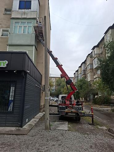 Кызматтар: Услуги автовышки (телескопическая корзина на базе KIA) - Тип — 8