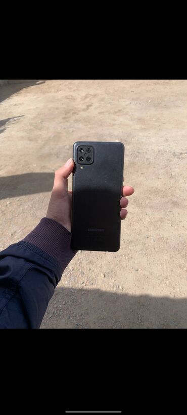 samsung a12: Samsung Galaxy A12, Б/у, цвет - Черный