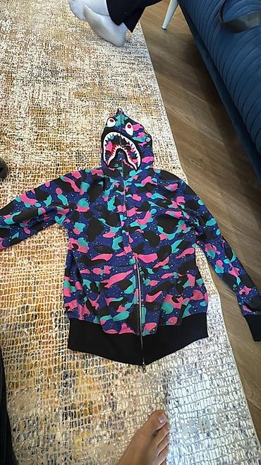 Толстовка на молнии A Bathing Ape (BAPE) Shark Full Zip, размер XL. -