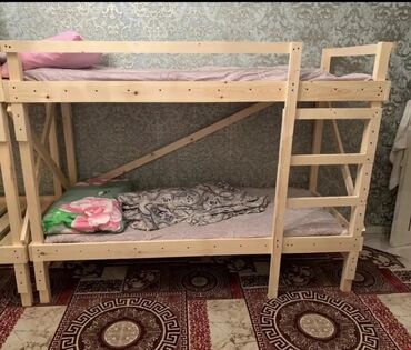 Двухъярусные кровати: Ассолому алейкум!! Эки кабатуу кровать жасайбыз таза сыйда жыгачтан — 10