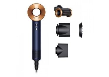 беспроводной фен для волос: Фен Dyson, Профессиональный, Складная ручка, Поворотный шнур, Увлажнение волос