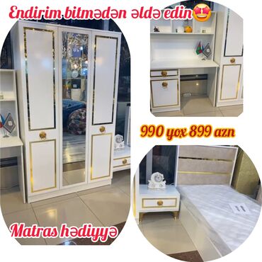 yatağ dəsti: İkinəfərlik çarpayı, Yeni