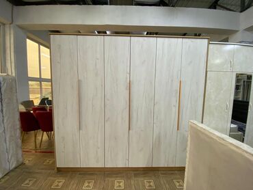 Шкафы для одежды: 6х дверный шкаф!!! Рассрочка через М+ Высота 2.20 Ширина 2.40 Глубина — 15