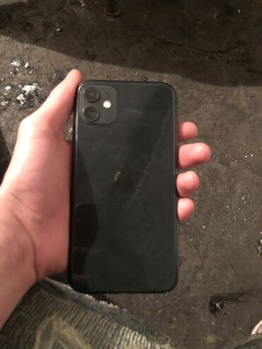 тариф дилер: IPhone 11, Колдонулган, 128 ГБ, Кара, Заряддоочу түзүлүш, Коргоочу айнек, Каптама, 78 %