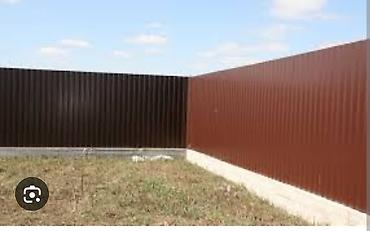 Профлисты для заборов: Забор из профнастила заборы из профнастила забор из гитер сетки — 2