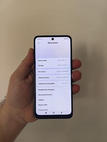 mobile in second hand: Xiaomi Redmi Note 12 dual sim sim free, sa 4/128gb memorije. Dobro — 5