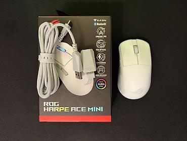 Компьютерные мышки: Asus ROG Harpe Ace Mini Абсолютно новая мышка Не подошла по хвату — 1