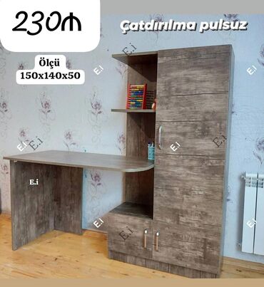 Masalar: Kompüter masası, Açılmayan, Künc masa