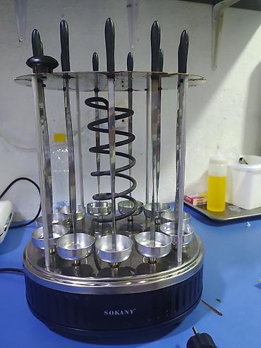 yemey: SOKANY markalı SK-6114 model elektrikli şiş aparatı, 1500 Vt — 3