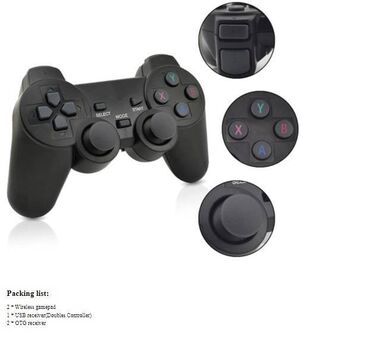Oprema za video igre: Simultani Multi Wireless Gamepadovi za PC, Android, PS3 Novi i — 7