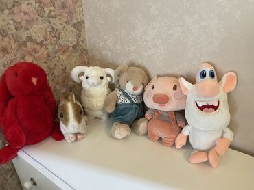 Oyuncaqlar: Uşaq oyuncaqları dəsti Tərkib: - Böyük yumşaq dovşan oyuncağı: ağ -da lalafo.az — 11 Oyuncaqlar: Uşaq oyuncaqları dəsti Tərkib: - Böyük yumşaq dovşan oyuncağı: ağ — 11