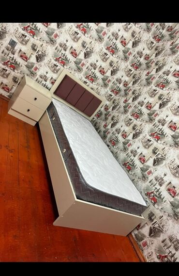 Çarpayılar: Yeni, Təknəfərlik çarpayı, Bazasız, Matras ilə, Siyirməsiz — 8