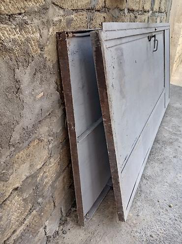 Metall darvaza (2 ədəd panel) - Material: qalın metal təbəqə və lalafo.az -da Metall darvaza (2 ədəd panel) - Material: qalın metal təbəqə və
