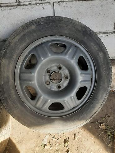 60: Колеса в сборе 215 / 60 / R 16, Всесезонная, Б/у, Запаска, Легковые, Железные, отверстий - 5 — 1