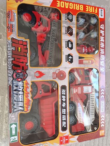 пожарный ящик: Игровой набор «Fire Rescue Team / Fire Brigade» — пожарная служба