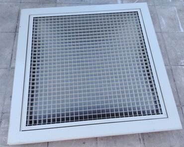 Ev üçün digər mallar: Kvadrat formalı diffuzor toru. Xüsusi dizaynı sayəsində havanın