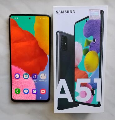 экран для телефона fly: Samsung Galaxy A51, цвет - Черный, Сенсорный