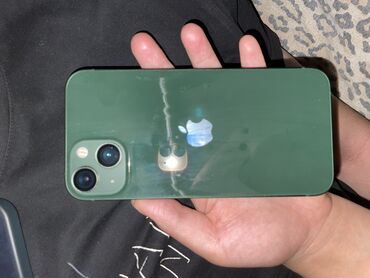 продаю эпилятор: IPhone 13, Б/у, 128 ГБ, Зеленый, Зарядное устройство, Защитное стекло, Коробка, 93 %