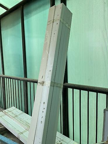 Digər divar panelləri: PVC perqola/hasar/profil panelləri dəsti - Material: PVC (açıq rəng — 5