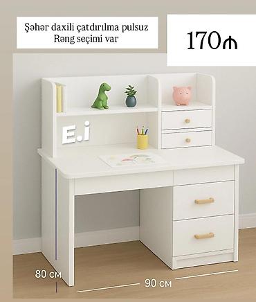 *Mini Yazı Masası 110Azn💥* ✔️Rəng Ağ/Krem ✔️ Çatdırılma ödənişli lalafo.az -da — 7 *Mini Yazı Masası 110Azn💥* ✔️Rəng Ağ/Krem ✔️ Çatdırılma ödənişli — 7