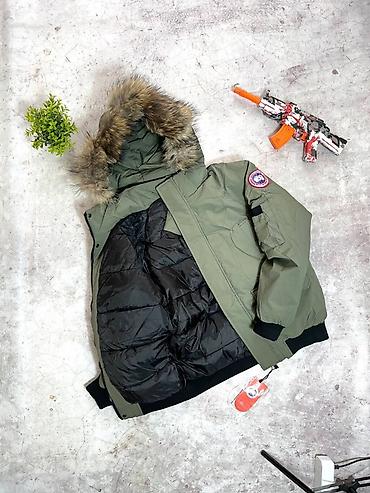 гусинный пух: Зимние куртки Canada Goose цена: 5500 Размеры: M-3XL Материал — 4