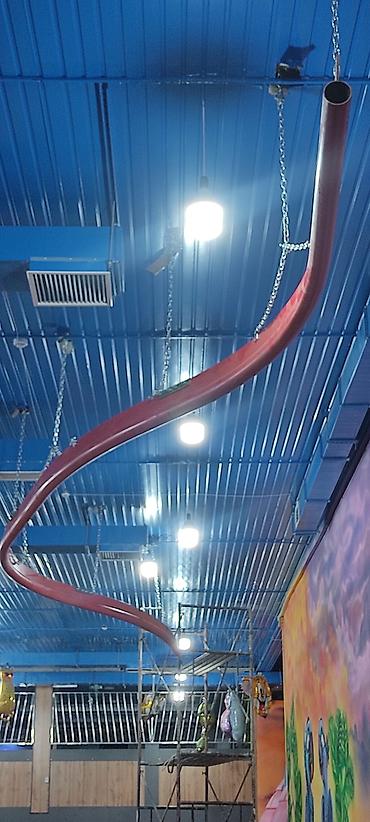 фуд трек: Подвесная трасса «Зиплайн Roller coaster» для детского игрового центра — 8