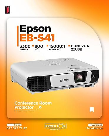 proyektor: Epson proektor S05. Cay evləri,cinema club,kino otaqlariofis və — 3