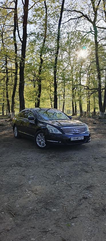 Nissan: Nissan Teana Z50 XV sedan - Kuzov: qara rəng, xrom detallar, iri — 1